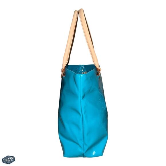 KATE SPADE Brightpeace (Turquoise Blue) RUDY HENRY STREET SHOULDER BAG/Purse NEW - Picture 4 of 16